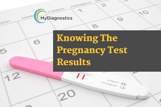 Understanding how to read a pregnancy test result