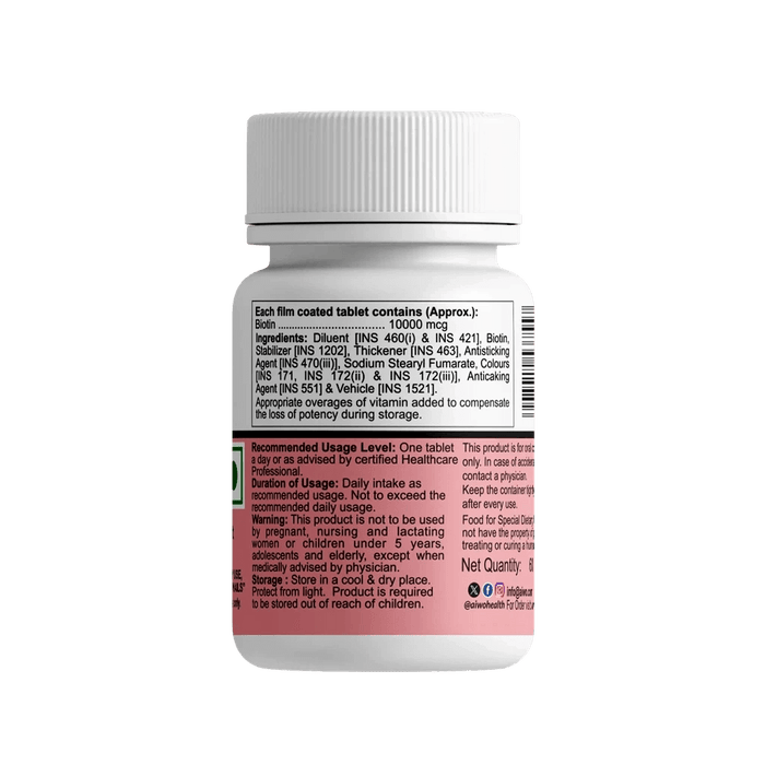 MyDiagnostics Aiwo BIOTIN 10000 mcg