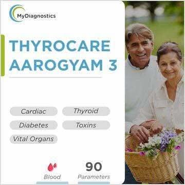 MyDiagnostics Thyrocare Aarogyam 1.3 Package Details in Lucknow