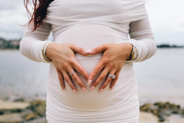What is the double marker test in pregnancy?