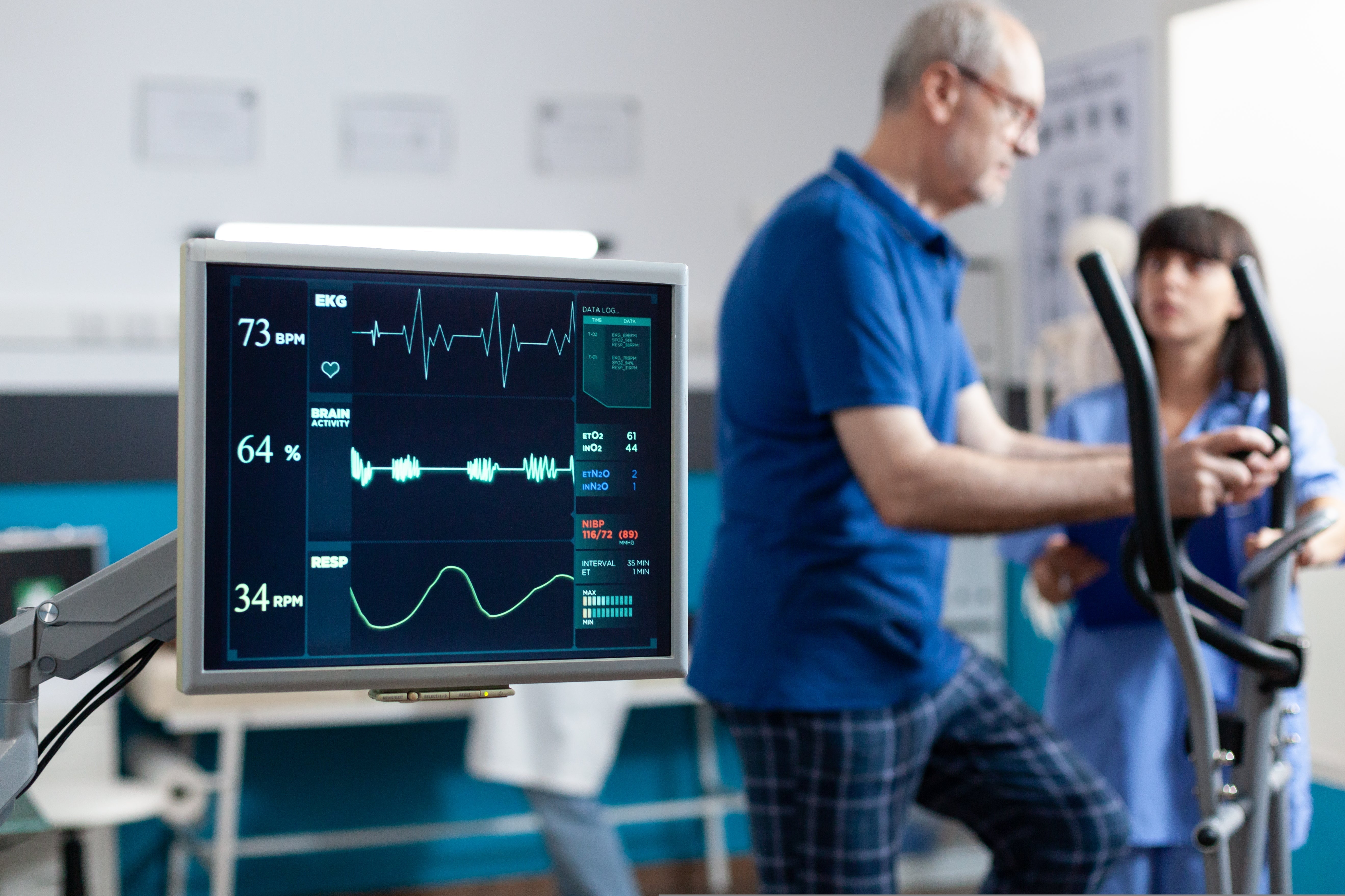 Heart Stress Test | Diastolic Blood Pressure | Treadmill or Stationary Bicycle | Cardiovascular Magnetic Resonance | Coronary Heart disease | Exercise Testing | 