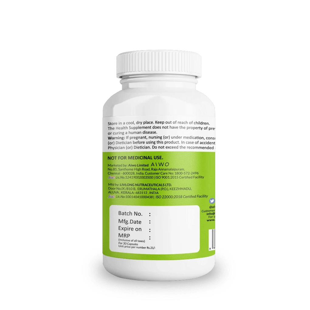 MyDiagnostics Aiwo ASHWAGANDHAA Shoden® BDS 170mg