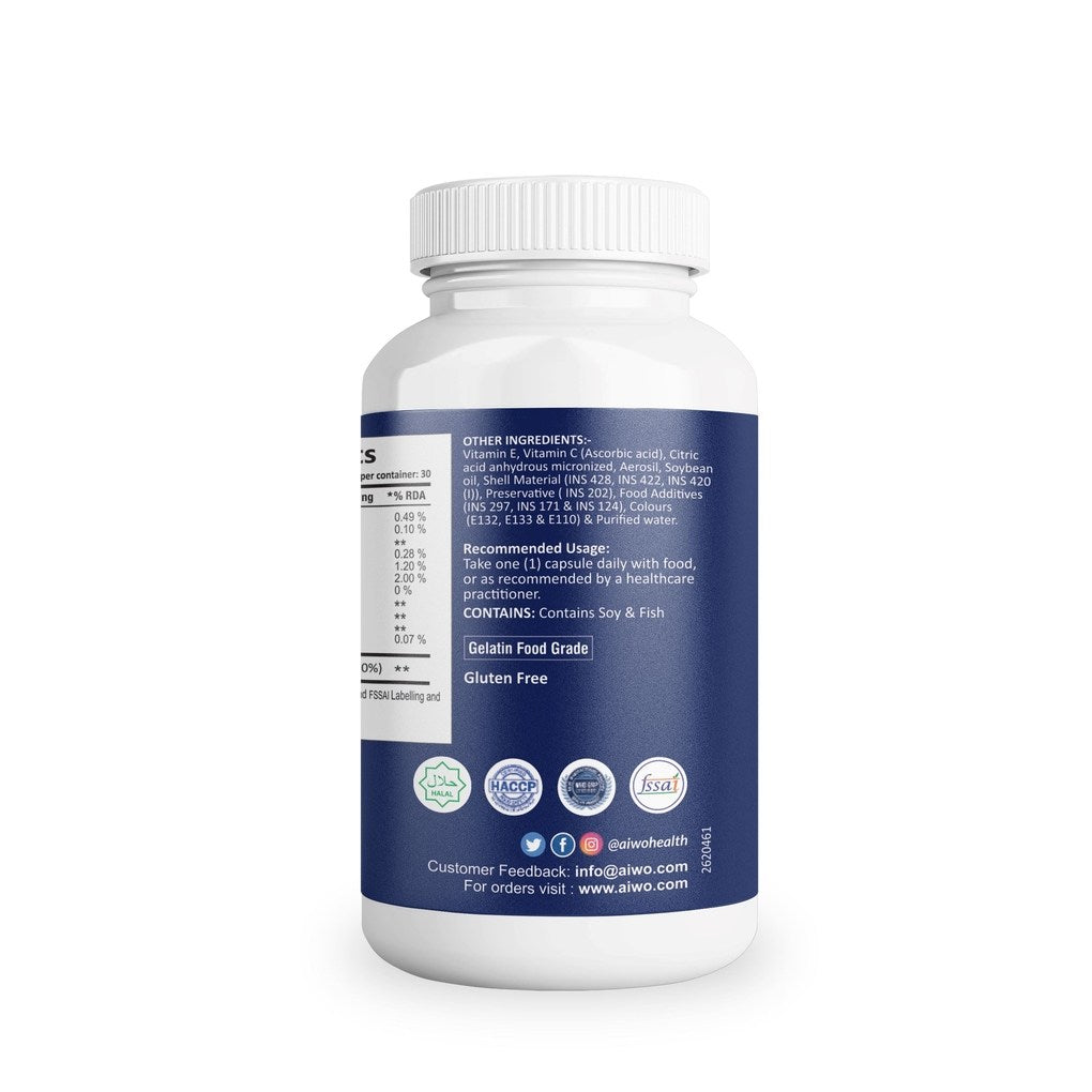 MyDiagnostics Aiwo CoQ10 with Krill oil