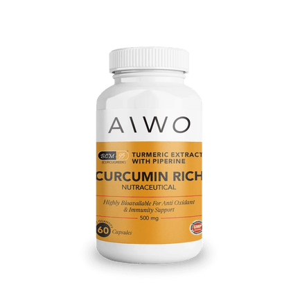 MyDiagnostics Curcumin Rich Turmeric with Piperine capsules BCM 95 500mg