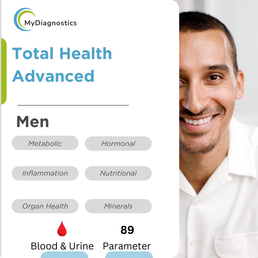 MyDiagnostics Total Health Advanced Tests for Men