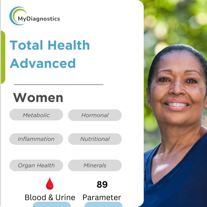 MyDiagnostics Total Health Advanced Tests for Women
