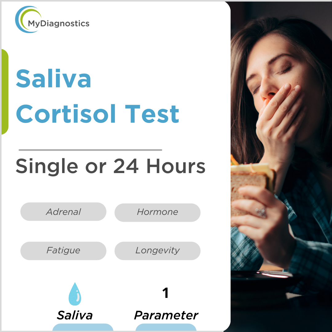 Shalive Pac2 Saliva Cortisol Test – At-Home Book Online – MyDiagnostics