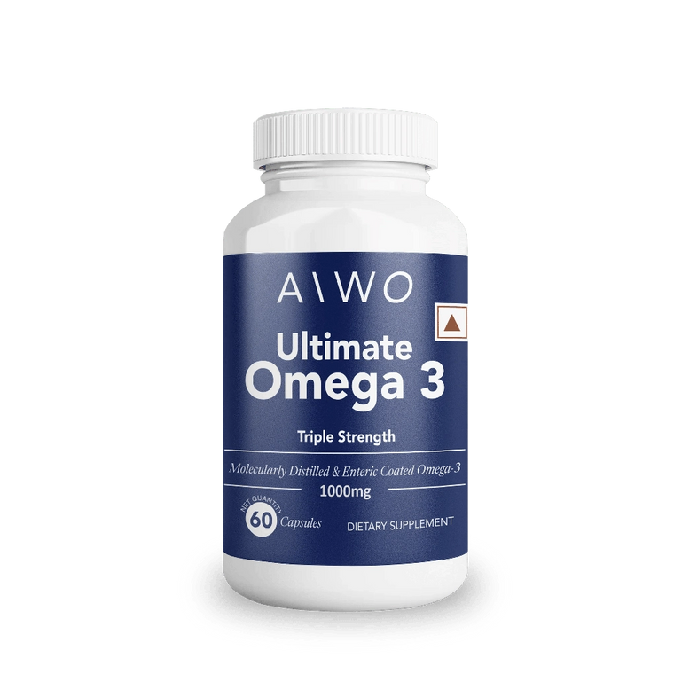 Aiwo  ULTIMATE OMEGA 3 Triple strength 1000mg