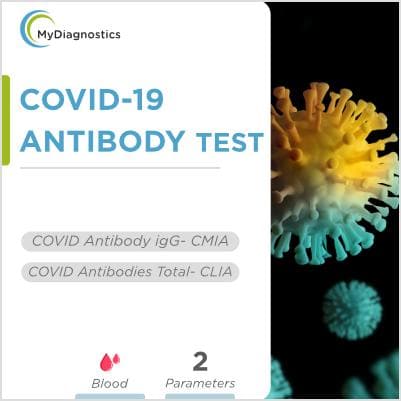 MyDiagnostics COVID-19 Antibody IgG & Total - CMIA and CLIA from Thyrocare in delhi