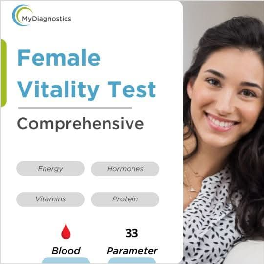 Women Vitality- Blood Test for Hormonal Imbalance & Female Fertility Test in Bangalore