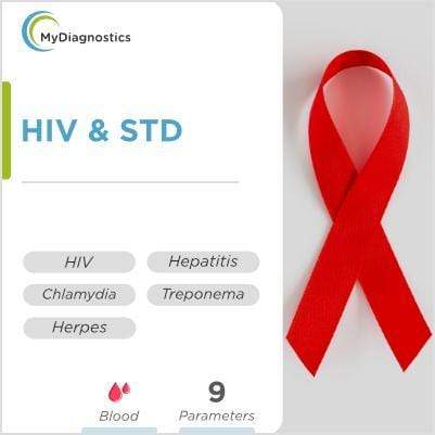 HIV Test & STD Testing - At Home Blood Test Diagnosis at Best Price