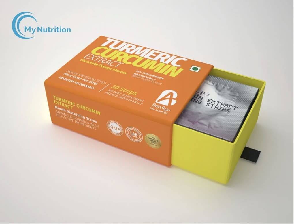MyDiagnostics Turmeric Curcumin Extract Strips
