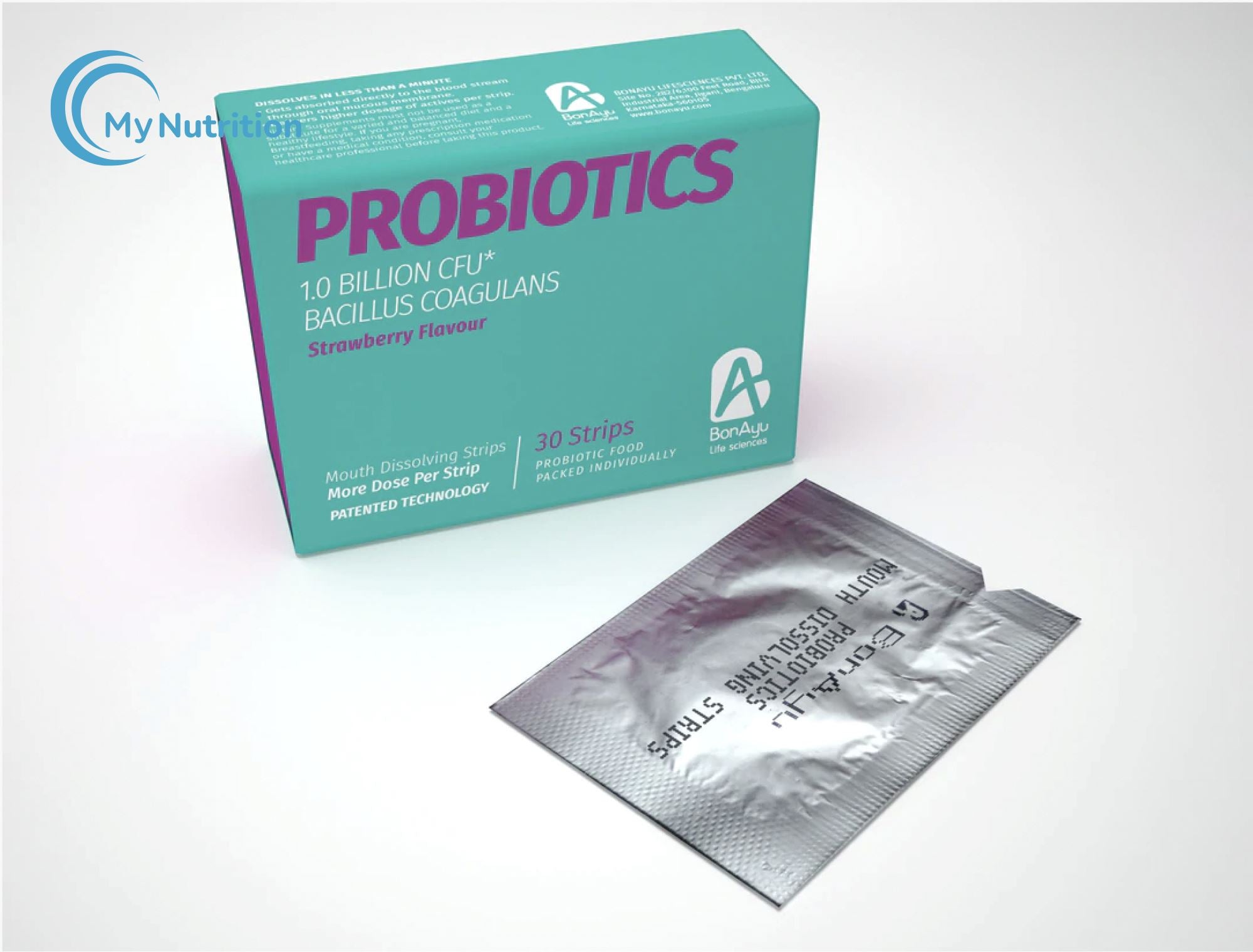 MyDiagnostics Probiotics For Adults Strips