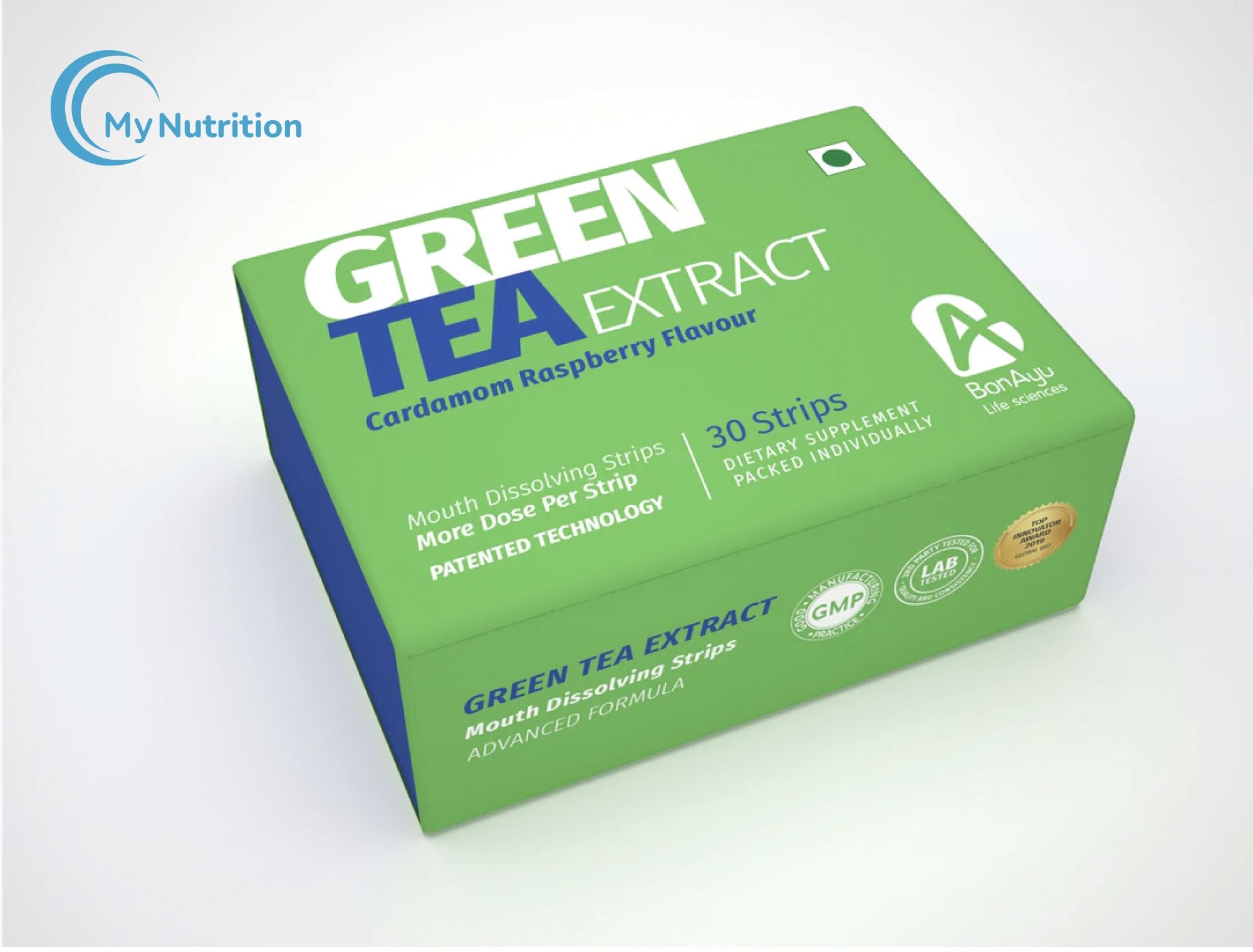MyDiagnostics Green tea extract strips