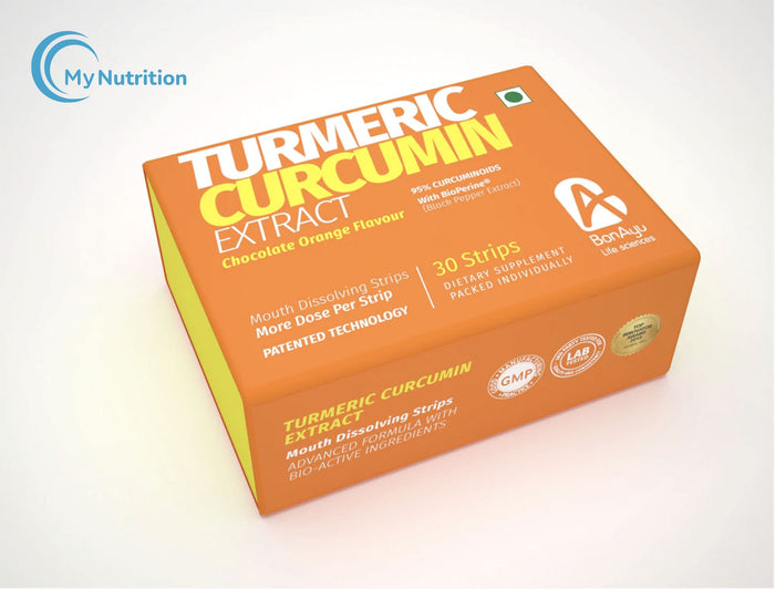 MyDiagnostics Turmeric Curcumin Extract Strips