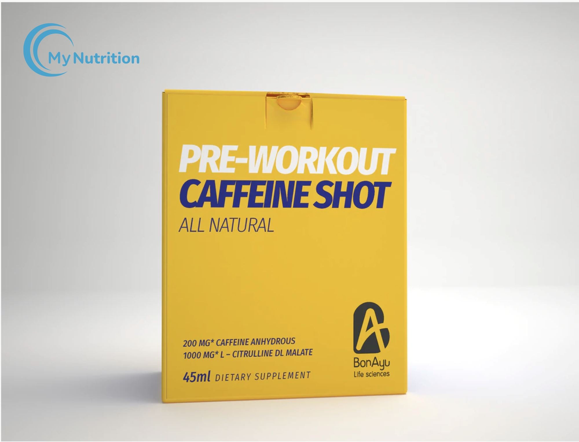 MyDiagnostics Pre-Workout Caffeine Shots