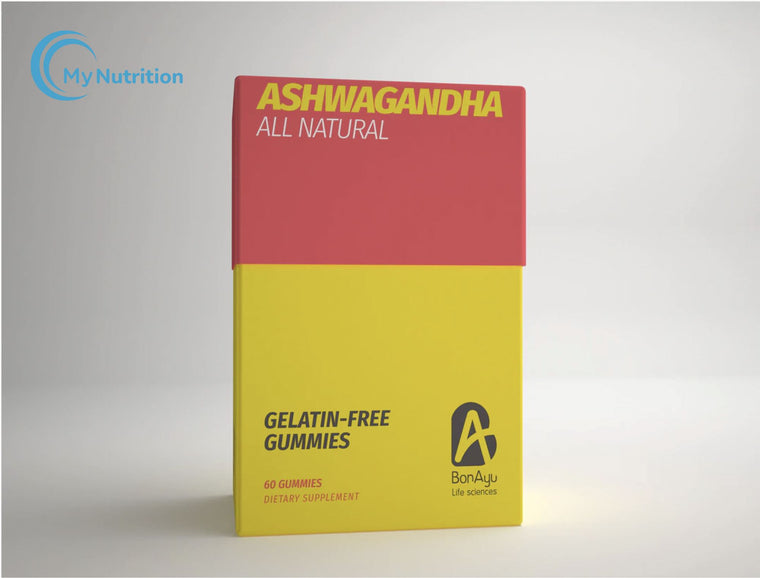 All Natural Ashwagandha Gummies : 60 Gummies