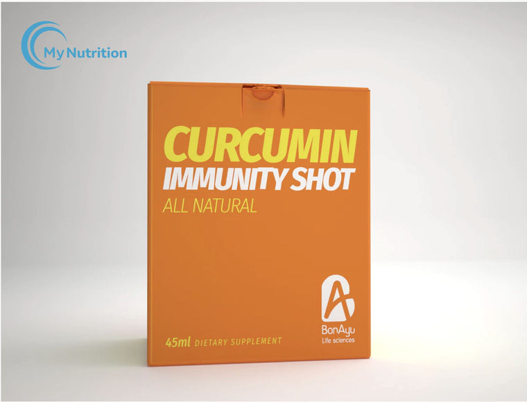 Curcumin Immunity Shot All Natural : 6 Shots