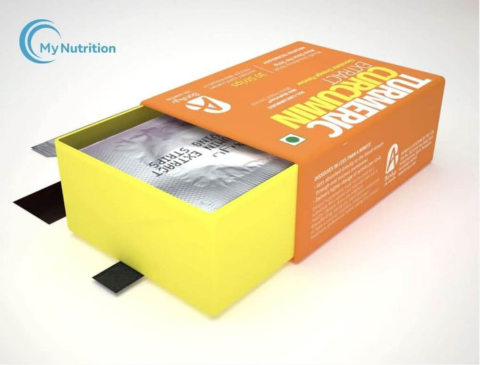 MyDiagnostics Turmeric Curcumin Extract Strips