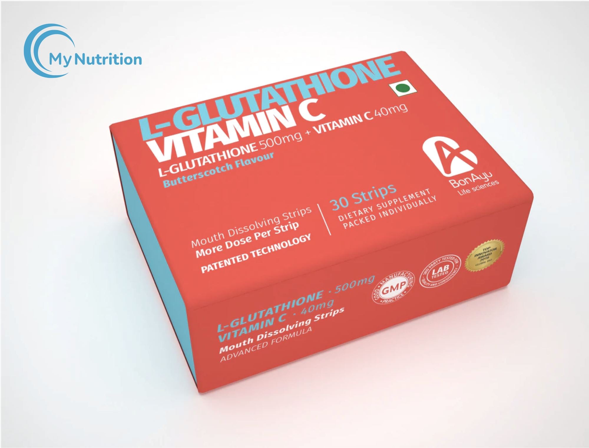 MyDiagnostics L Glutathione + Vitamin C Strips