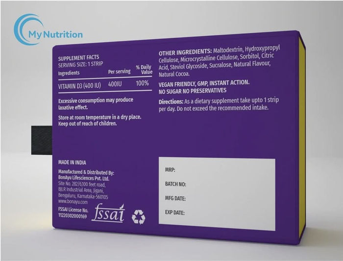 MyDiagnostics Vitamin D Strips