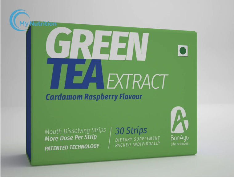 Green tea extract strips : 30 Strips