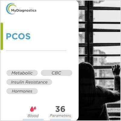 MyDiagnostics PCOS Blood Test at Home - Polycystic Ovarian Syndrome Diagnosis in hyderabad