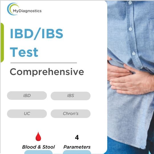 MyDiagnostics IBD/IBS Panel: Inflammatory Bowel Disease (Gut Health)