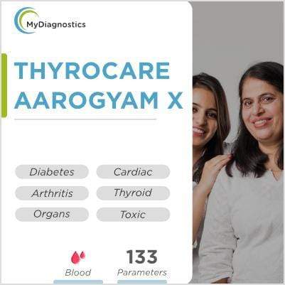 MyDiagnostics Thyrocare Aarogyam X Profile Test - Free PSA/Oestrogen in Jaipur