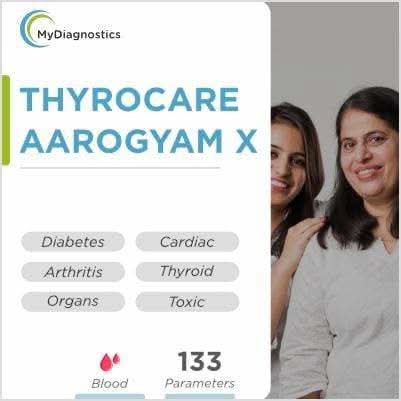 MyDiagnostics Thyrocare Aarogyam X Profile Test - Free PSA/Oestrogen in Gurgaon