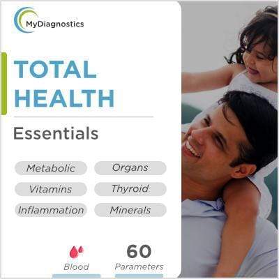 MyDiagnostics Total Health Essentials - Full Body Checkup at home in chennai