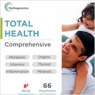 MyDiagnostics Total Health Comprehensive - Full Body Checkup in Faridabad